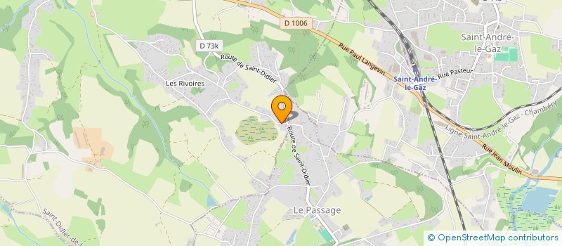 localisation de l'entreprise MONSIEUR YANN LEYRIS  BOURGOIN-JALLIEU