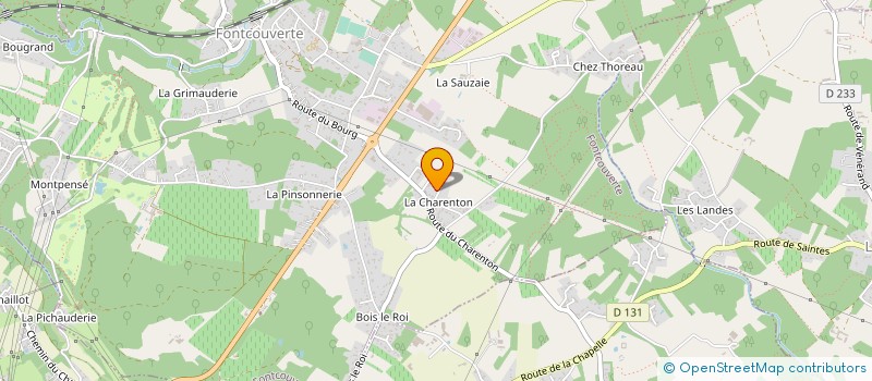 localisation de l'entreprise MONSIEUR YANN LIMOUZIN à FONTCOUVERTE