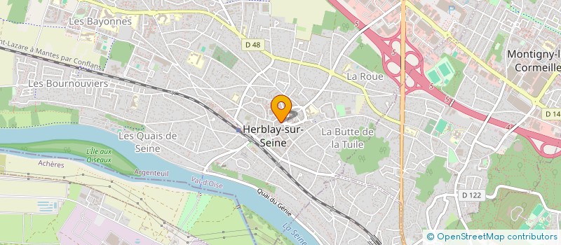 localisation de l'entreprise MONSIEUR YANN LINTANFF  HERBLAY-SUR-SEINE