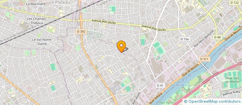 localisation de l'entreprise MONSIEUR YANN-LOIC AGBOVOR  BEZONS