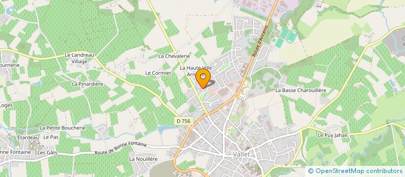 localisation de l'entreprise MONSIEUR YANN LOISEAU  VALLET