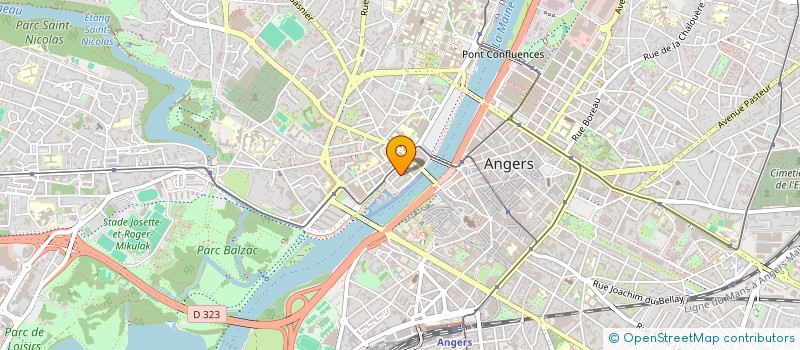 localisation de l'entreprise MONSIEUR YANN LOUVET à ANGERS