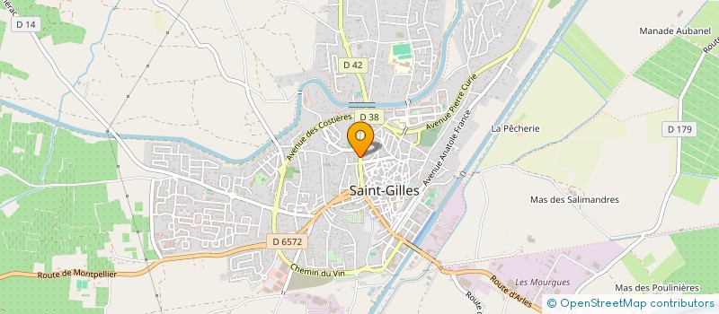 localisation de l'entreprise MONSIEUR YANN LUCHARD à SAINT-GILLES