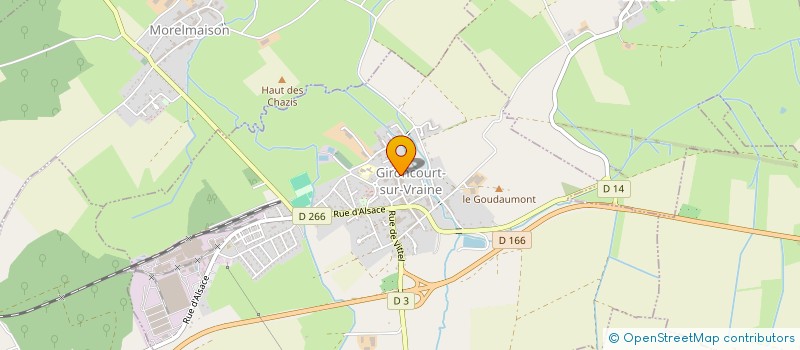 localisation de l'entreprise MONSIEUR YANN MAITRE D HOTEL  GIRONCOURT-SUR-VRAINE