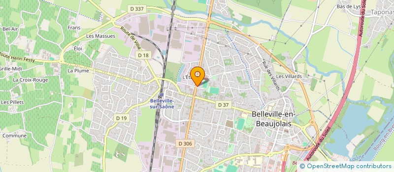 localisation de l'entreprise MONSIEUR YANN MALFROY  CORCELLES-EN-BEAUJOLAIS