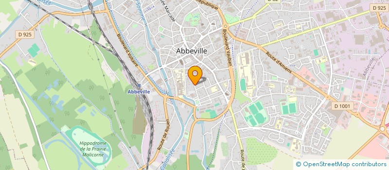 localisation de l'entreprise MONSIEUR YANN MALLET à ABBEVILLE