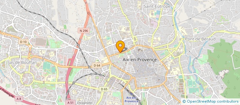 localisation de l'entreprise MONSIEUR YANN MANFRINI à AIX-EN-PROVENCE