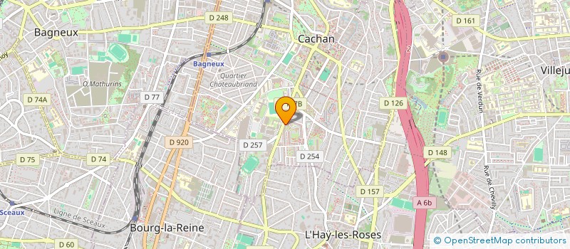 localisation de l'entreprise MONSIEUR YANN MARCIANO à CACHAN