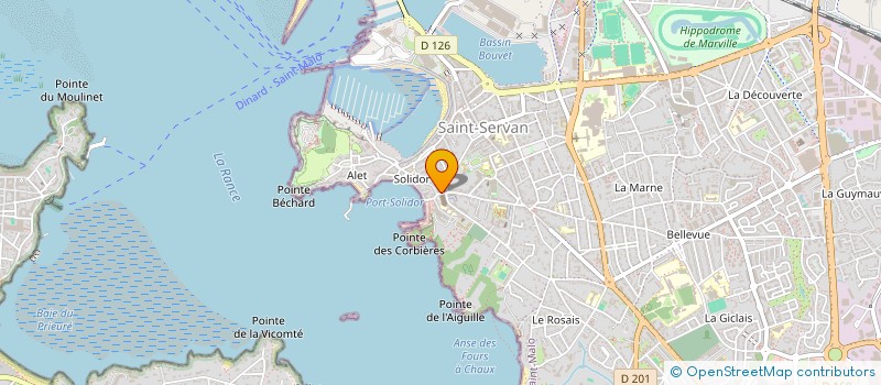 localisation de l'entreprise MONSIEUR YANN MARCON  SAINT-MALO