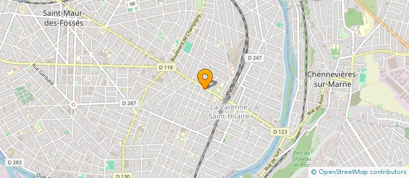 localisation de l'entreprise MONSIEUR YANN MARECHAL  SAINT-MAUR-DES-FOSSES