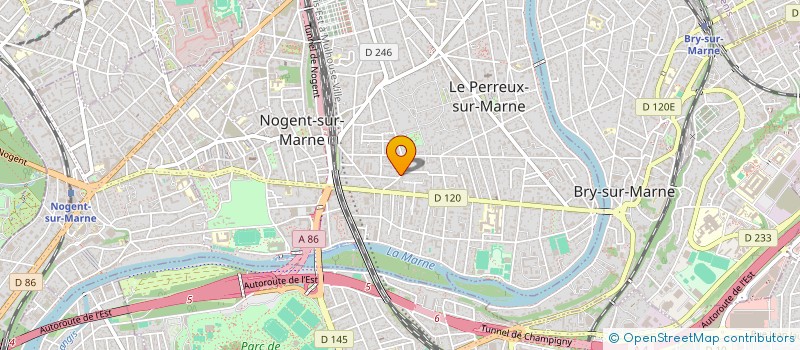 localisation de l'entreprise MONSIEUR YANN MARLAND à LE PERREUX-SUR-MARNE