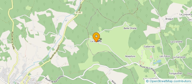 localisation de l'entreprise MONSIEUR YANN MARTEAU  SARLAT-LA-CANEDA