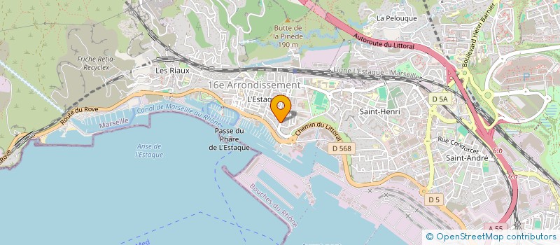 localisation de l'entreprise MONSIEUR YANN MARTIN à MARSEILLE