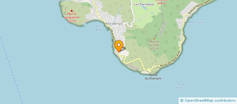 localisation de l'entreprise MONSIEUR YANN-MATHIEU LARCHER à LES ANSES-D'ARLET