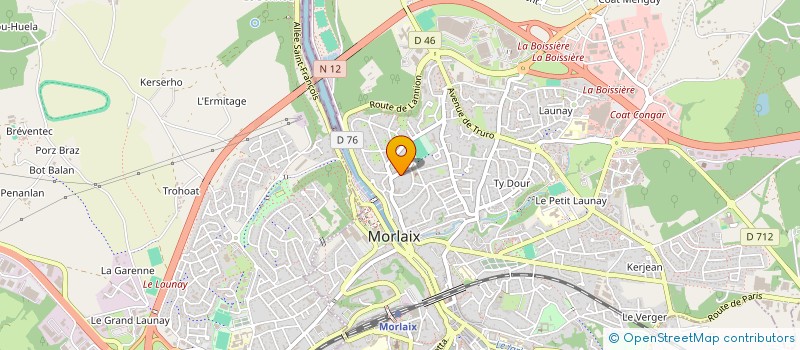 localisation de l'entreprise MONSIEUR YANN MEHOUACHI à MORLAIX