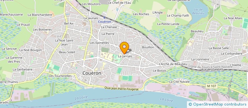 localisation de l'entreprise MONSIEUR YANN MEIGNAN à COUERON