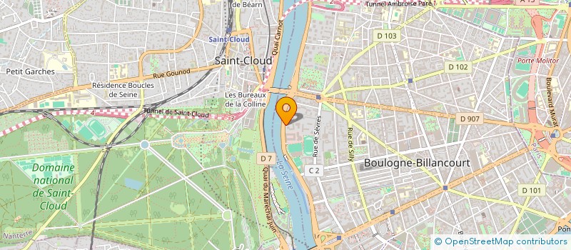 localisation de l'entreprise MONSIEUR YANN MENAT à BOULOGNE-BILLANCOURT