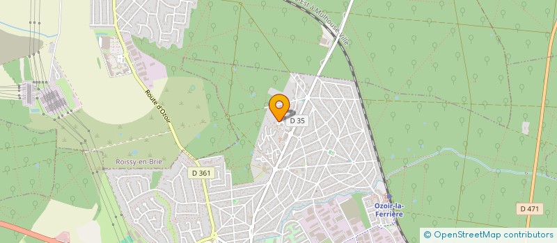 localisation de l'entreprise MONSIEUR YANN MESSAOUDENE  OZOIR-LA-FERRIERE