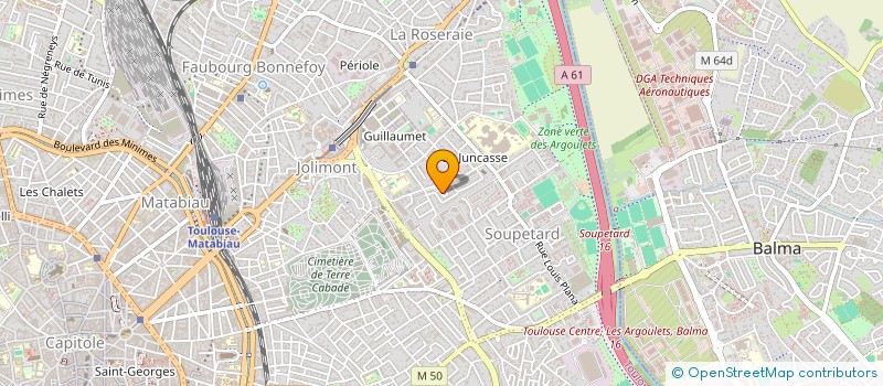localisation de l'entreprise MONSIEUR YANN METIER à TOULOUSE