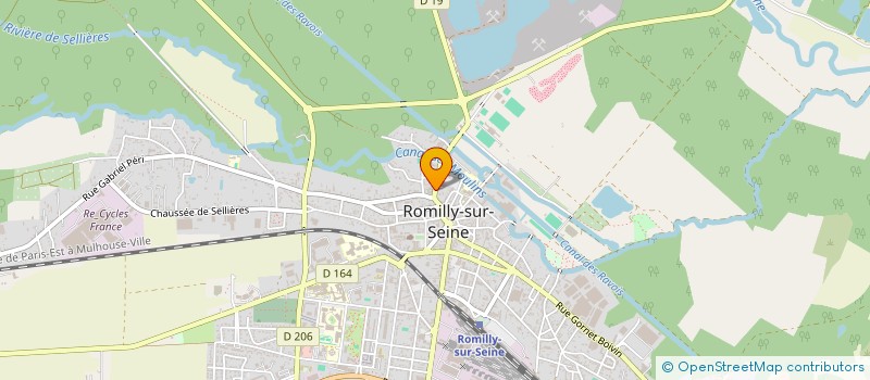 localisation de l'entreprise MONSIEUR YANN MEUNIER  ROMILLY-SUR-SEINE