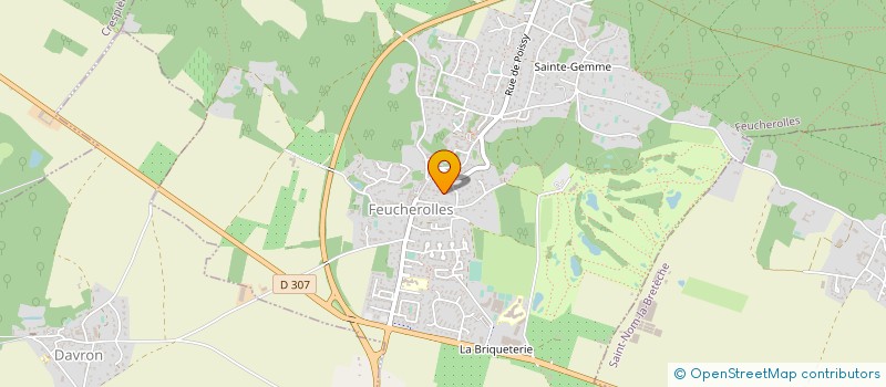 localisation de l'entreprise MONSIEUR YANN MEUROU  FEUCHEROLLES