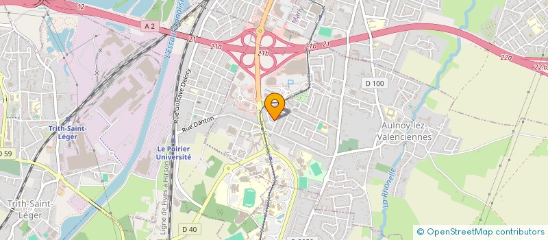 localisation de l'entreprise MONSIEUR YANN MICHEL LOUSTALOT à AULNOY-LEZ-VALENCIENNES