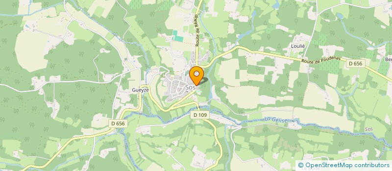 localisation de l'entreprise MONSIEUR YANN MIDOUX  SOS