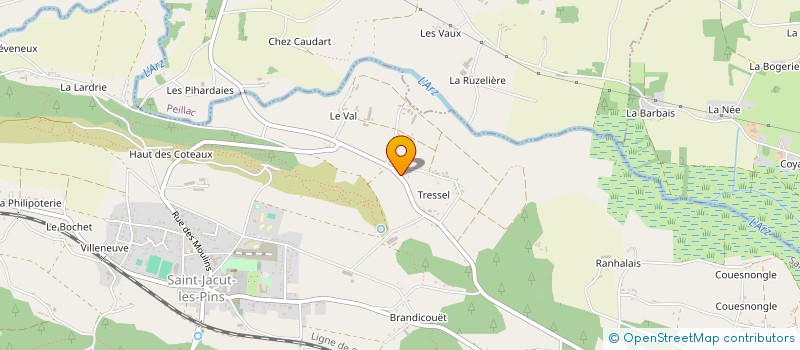localisation de l'entreprise MONSIEUR YANN MILLER-JONES à SAINT-JACUT-LES-PINS