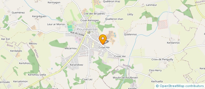 localisation de l'entreprise MONSIEUR YANN MIOSSEC  PLOUNEVENTER