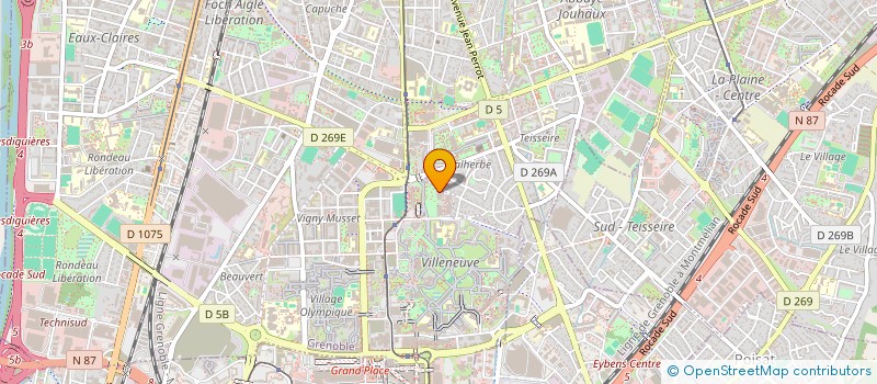 localisation de l'entreprise MONSIEUR YANN MOENS  GRENOBLE