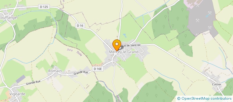 localisation de l'entreprise MONSIEUR YANN MONNOT  FERRIERES-LES-BOIS