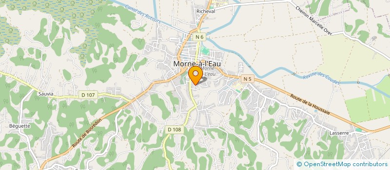 localisation de l'entreprise MONSIEUR YANN MORADEL à MORNE A L'EAU