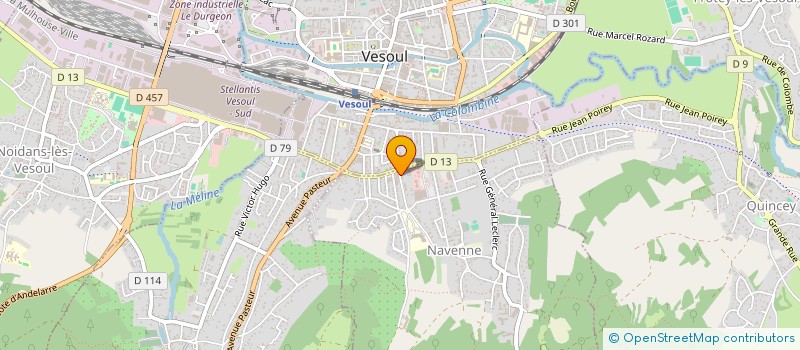 localisation de l'entreprise MONSIEUR YANN MORAND  NAVENNE