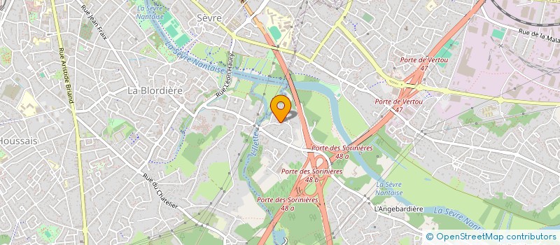 localisation de l'entreprise MONSIEUR YANN MORAT  VERTOU