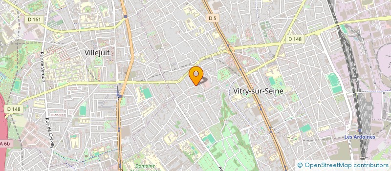 localisation de l'entreprise MONSIEUR YANN MOREL à VITRY-SUR-SEINE