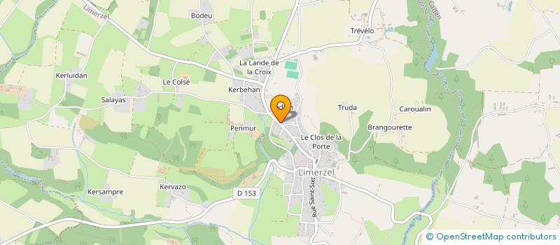 localisation de l'entreprise MONSIEUR YANN MORICE  LIMERZEL