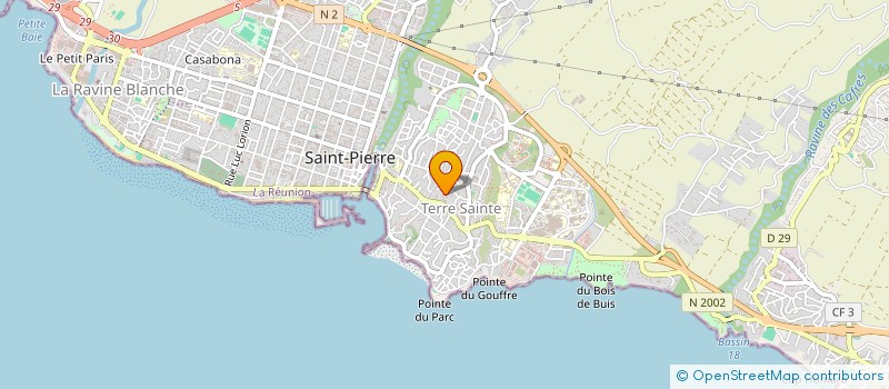 localisation de l'entreprise MONSIEUR YANN MORTEAU  SAINT-PIERRE