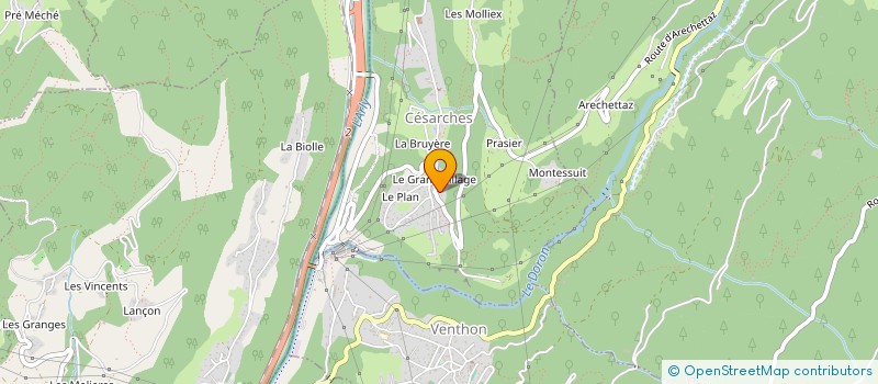 localisation de l'entreprise MONSIEUR YANN MOURREAU  GRESY-SUR-ISERE