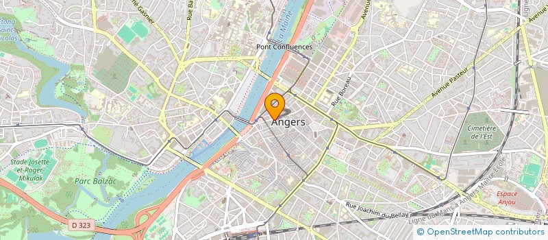 localisation de l'entreprise MONSIEUR YANN NAURAYE à ANGERS