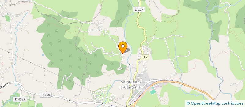 localisation de l'entreprise MONSIEUR YANN NEIME  SAINT-JEAN-LE-CENTENIER