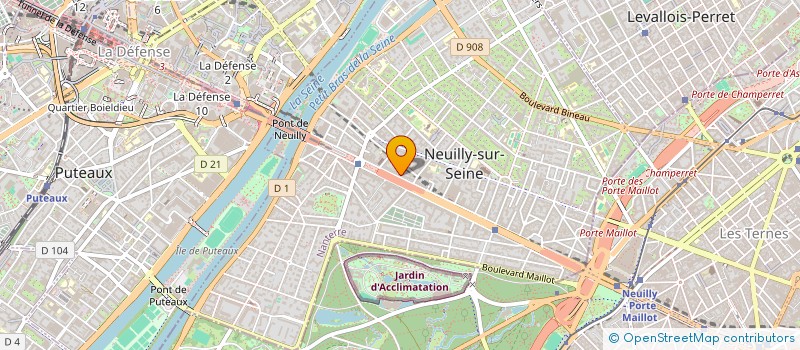 localisation de l'entreprise MONSIEUR YANN NGOMBI EKANDJE MOUSSINGA à NEUILLY-SUR-SEINE