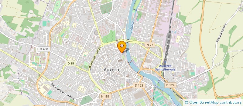 localisation de l'entreprise MONSIEUR YANN NGUIDJOE à AUXERRE