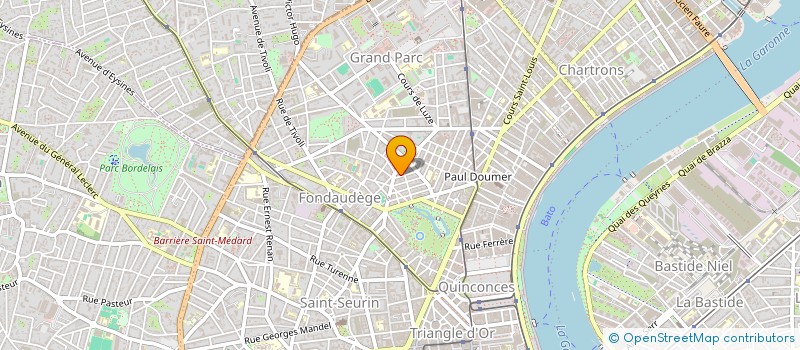 localisation de l'entreprise MONSIEUR YANN NICOT  BORDEAUX