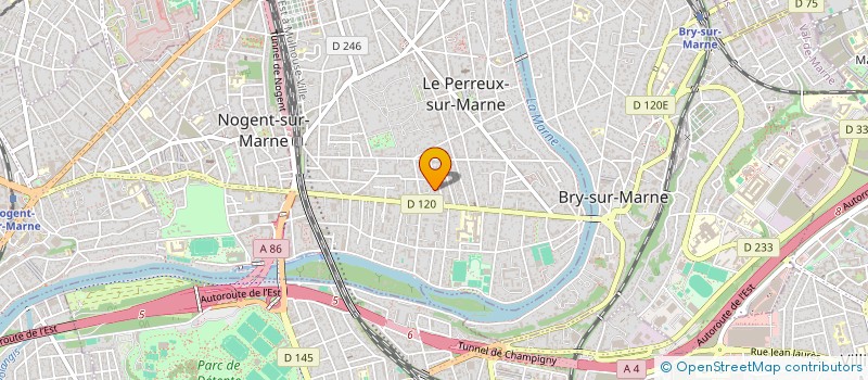 localisation de l'entreprise MONSIEUR YANN NOAM OHAYON  LE PERREUX-SUR-MARNE