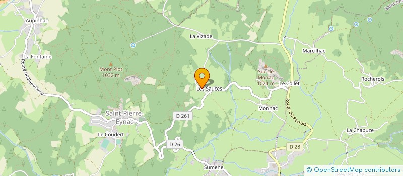 localisation de l'entreprise MONSIEUR YANN NOGUIER  SAINT-PIERRE-EYNAC