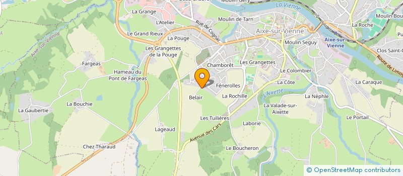 localisation de l'entreprise MONSIEUR YANN NOUHAUD à AIXE-SUR-VIENNE