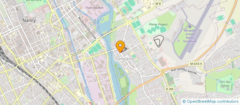 localisation de l'entreprise MONSIEUR YANN OBELTZ  TOMBLAINE