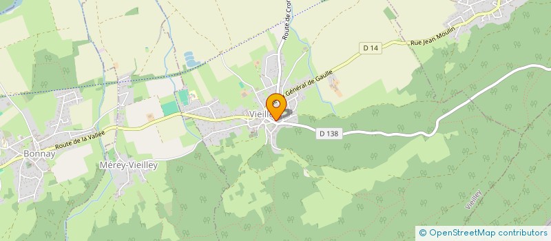 localisation de l'entreprise MONSIEUR YANN OBLIGER  VIEILLEY