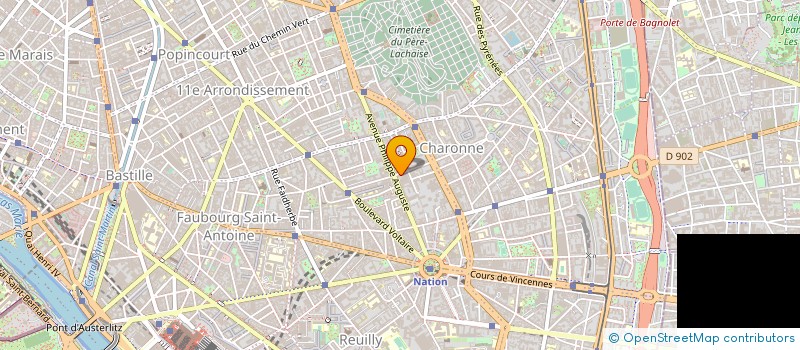 localisation de l'entreprise MONSIEUR YANN OLIVAUX à PARIS
