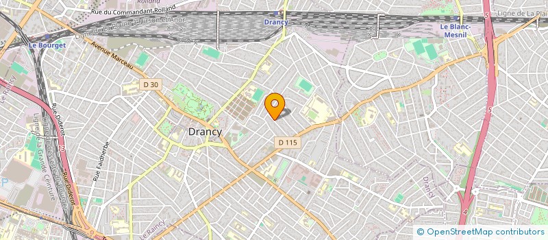 localisation de l'entreprise MONSIEUR YANN OUMAZA à DRANCY